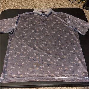 Stony hunting pattern Polo Shirt
